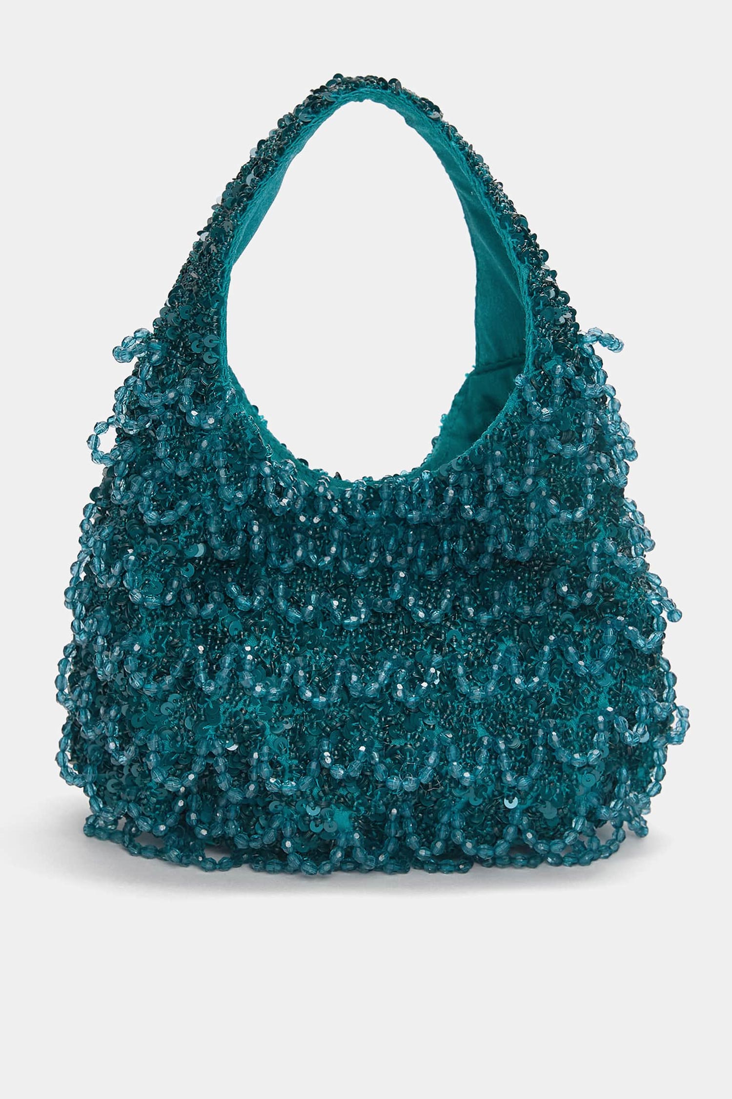 Beaded mini handbag